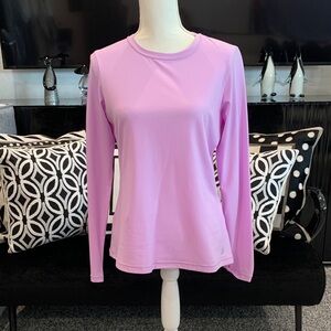 Sofibella Long-Sleeve Pink Performance Tee. Large. Never worn